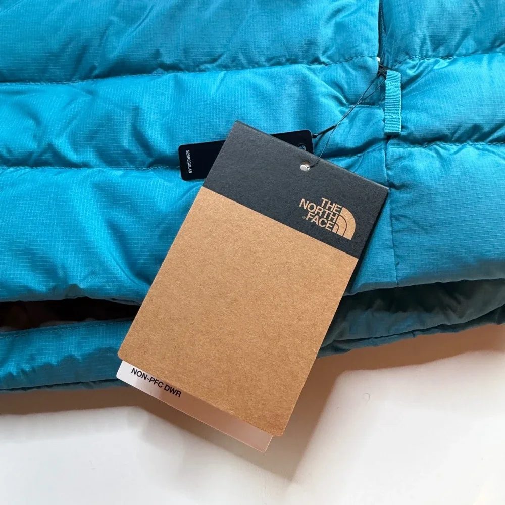 THE NORTH FACE Minoqua Down Jacket Digital Steel Blue Men's Large NEW